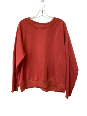 Sweatshirt Crewneck By Just Be In Red, Size: 2x Coastal Chic