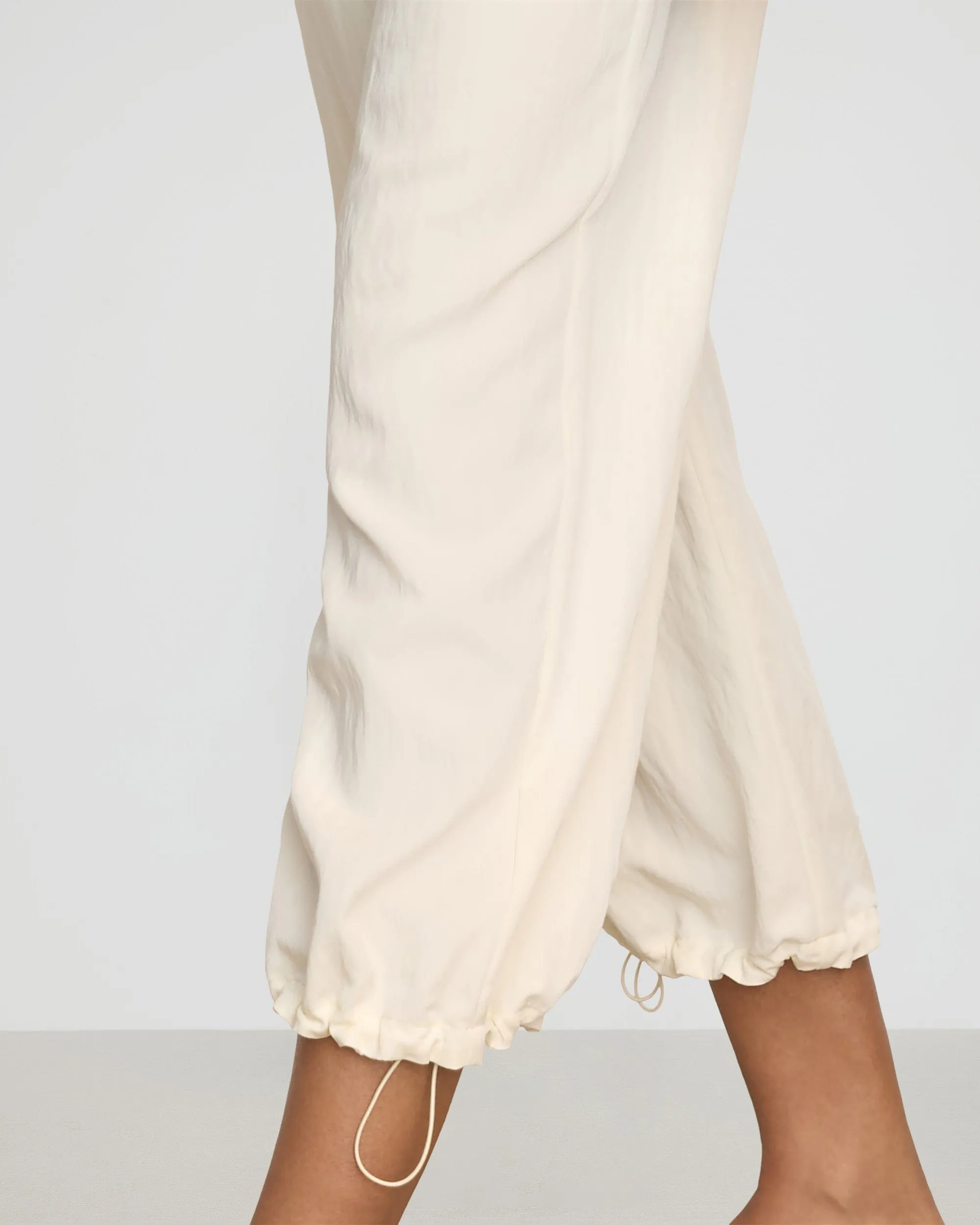 Rio Drawstring Stretch-Waist Pant Practical Wear