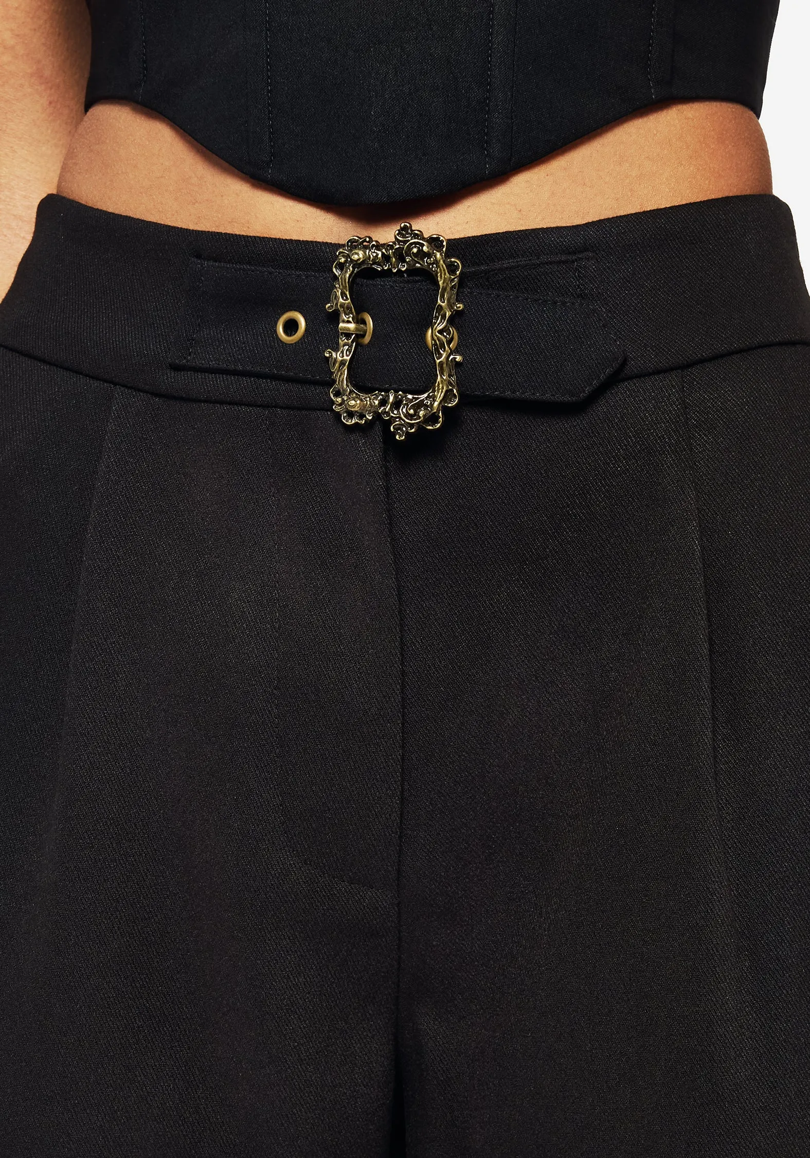 Elder Tapered High Waist Trouser Work Friendly Casual Essentials