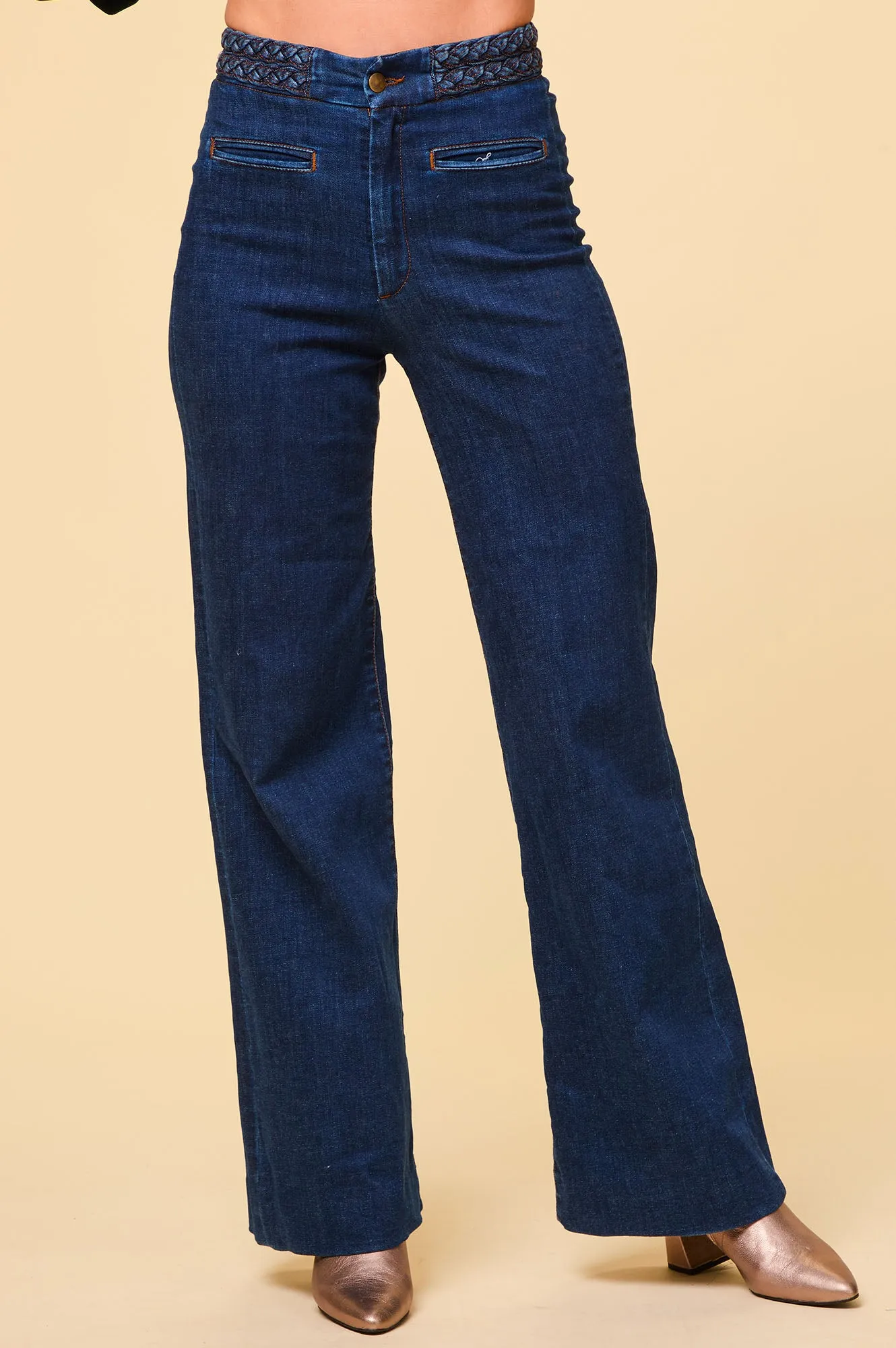 Ross Denim Jeans | Dark Wash Tailored Silhouette