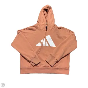 Sweatshirt Hoodie By Adidas In Peach, Size: S Smart Glow