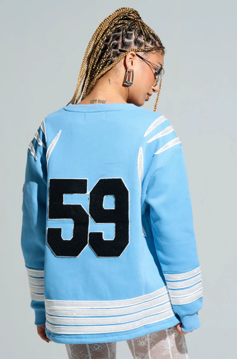 Cozy Outerwear Flexible ABOUT TIME SWEATSHIRT