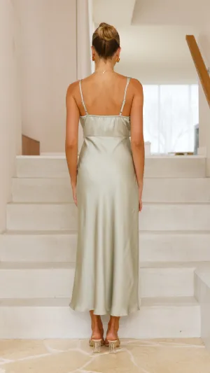 Audrey Maxi Dress - Olive Desert Glow Water Glow