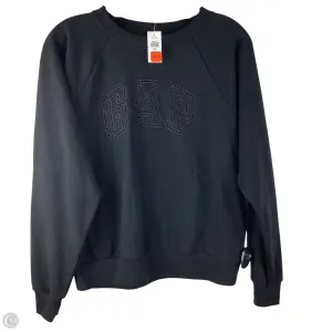Sweatshirt Crewneck By Gap In Black, Size: Xxs Eco Wear Spanish Glow