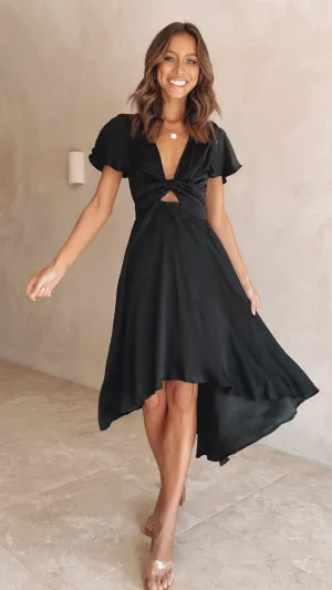 Sunny Daze Dress - Black Shadow Play Casual Style