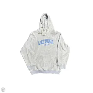 Sweatshirt Hoodie By Cme In Blue, Size: L Body Free