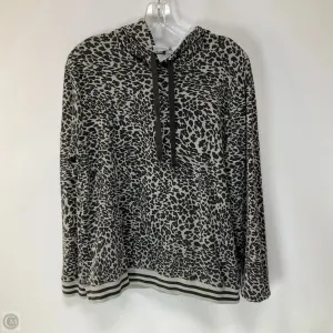 SnagFree Surface Fashionable Look Athletic Sweatshirt Hoodie By Cmc In Animal Print, Size: L