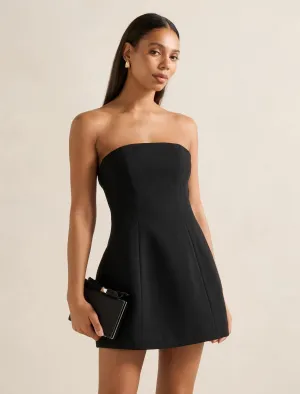 Tahlie Strapless Mini Dress Youthful Design