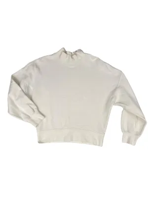 GentleWaistband Sweatshirt Collar By Rails In Cream, Size: M
