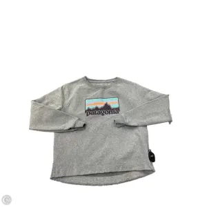 Sweatshirt Crewneck By Patagonia In Grey, Size: S Roomy Design