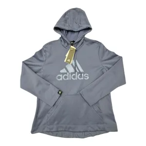 Athletic Sweatshirt Hoodie By Adidas In Blue, Size:Xl Fantasy Glow Elegant Skirt