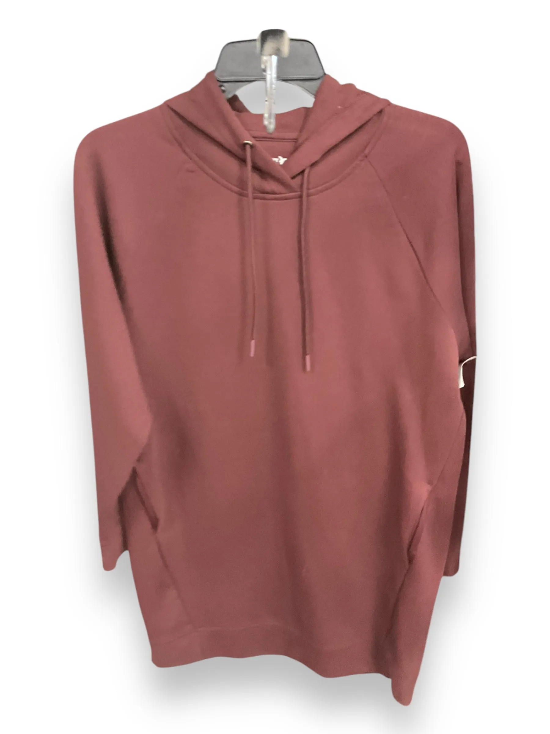 Athletic Sweatshirt Hoodie By Old Navy In Burgundy, Size: Xs Casual Shirt