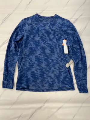 Fire Glow Athletic Sweatshirt Crewneck By Lululemon In Blue, Size: M