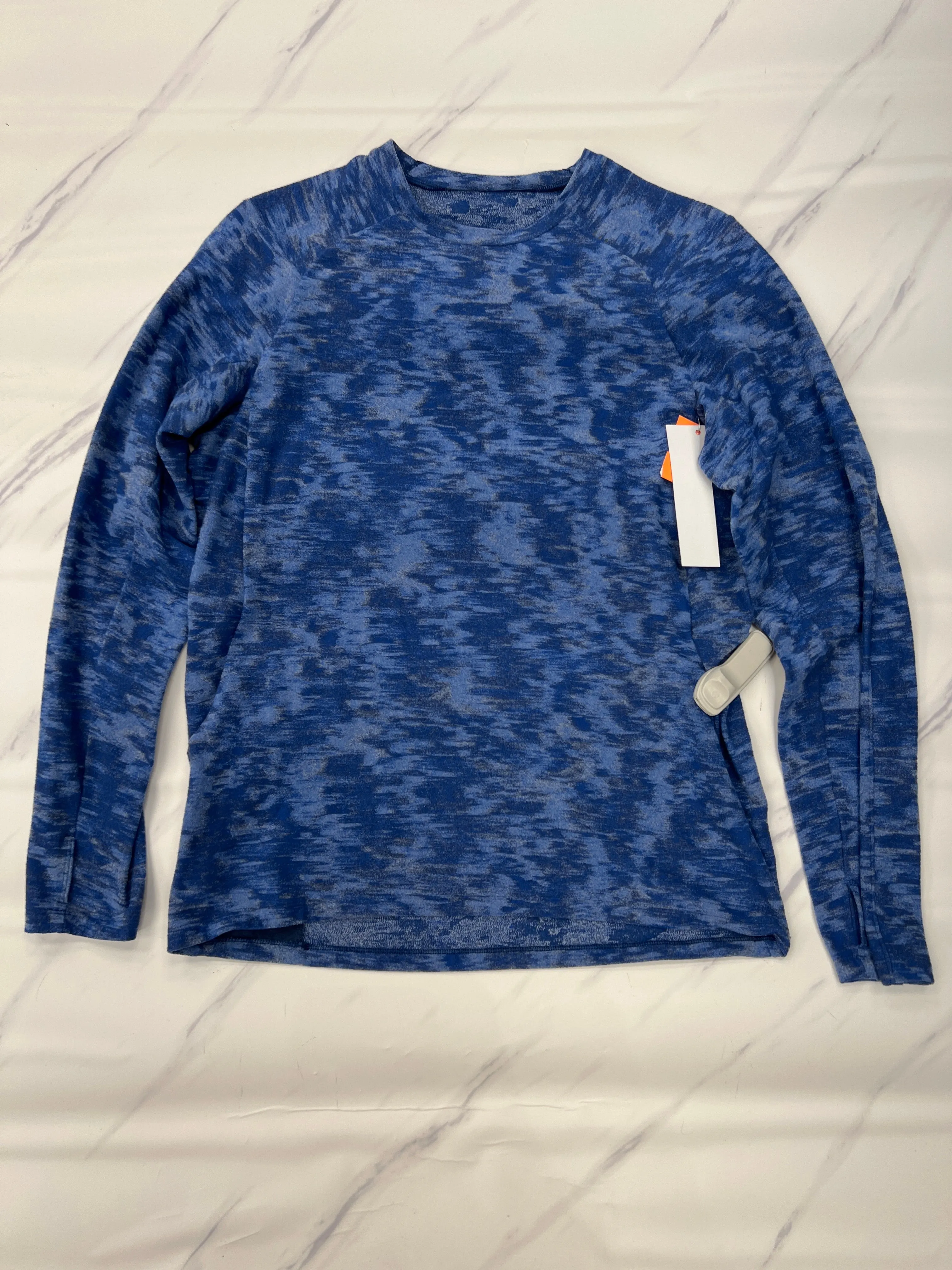 Fire Glow Athletic Sweatshirt Crewneck By Lululemon In Blue, Size: M