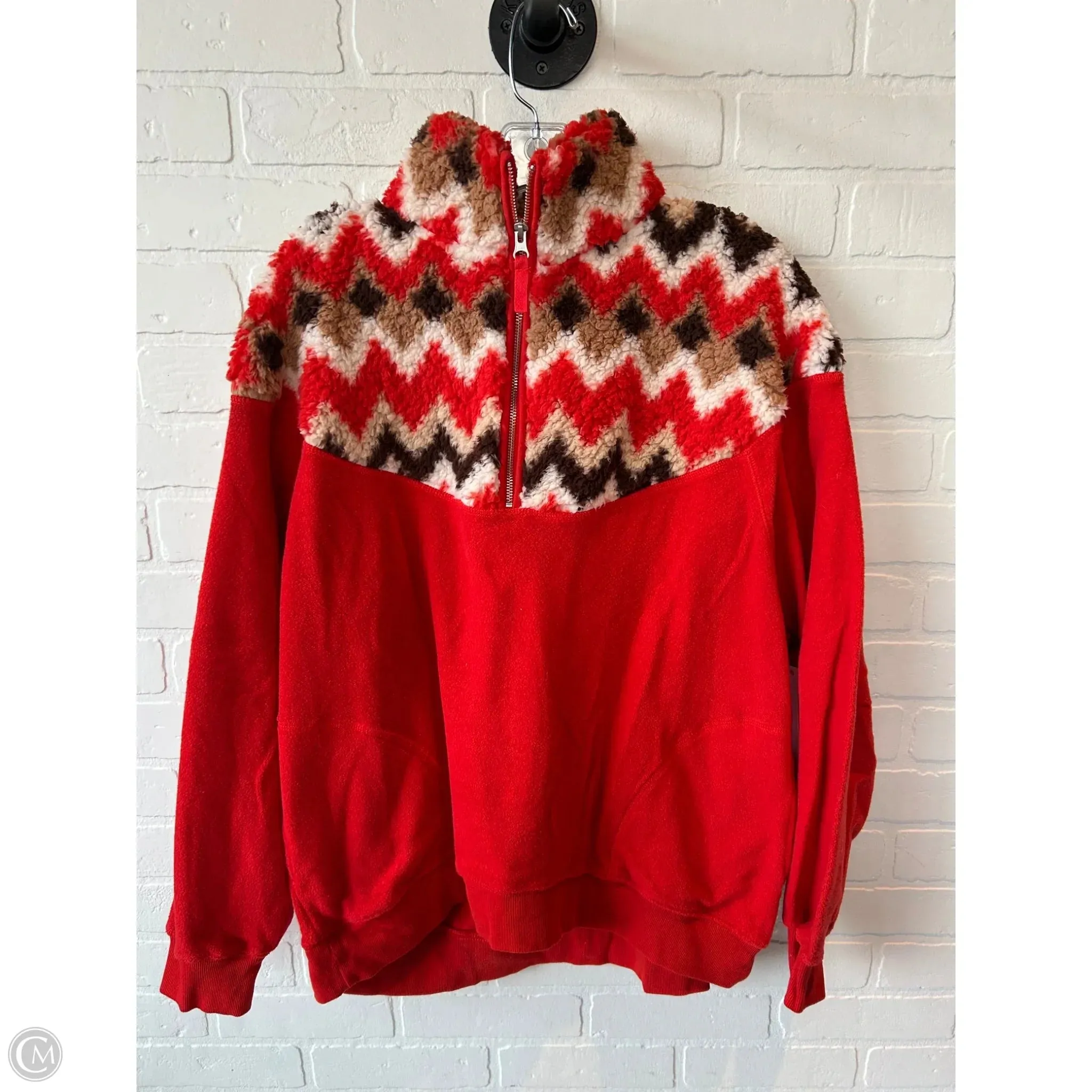 Sweatshirt Collar By Aerie In Orange, Size: M NoIrritationSeams Speed Soul