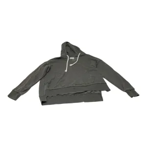 AbrasionResistantFabric Sweatshirt Hoodie By American Eagle In Grey, Size: S