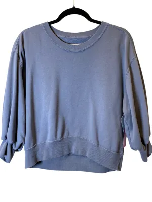 Sweatshirt Crewneck By Abercrombie And Fitch In Grey, Size: S Functional Fashion Breathable mesh