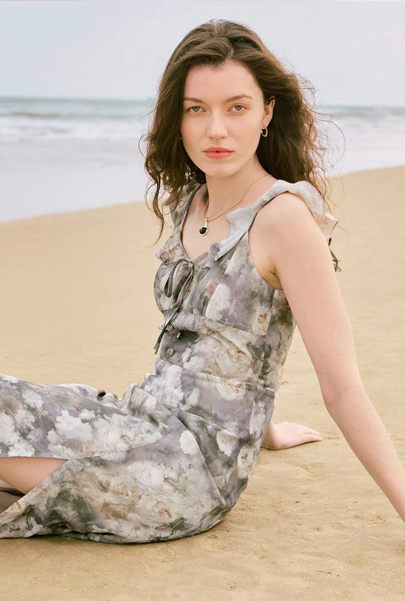 Casual Wear Tiana Dress - Sage Floral