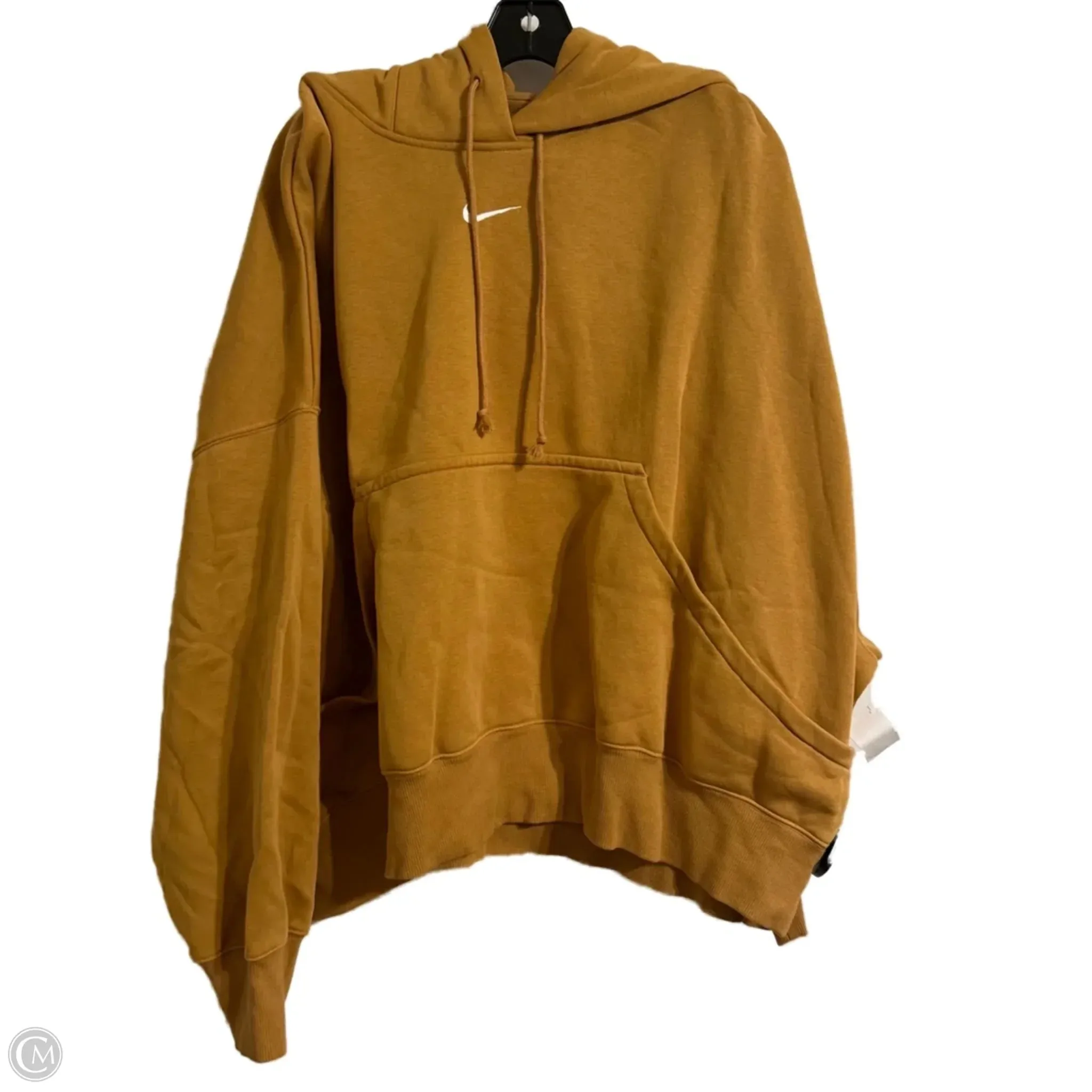 MultiDirectionalFlex Road Look Athletic Sweatshirt Hoodie By Nike Apparel In Brown, Size: Xxl