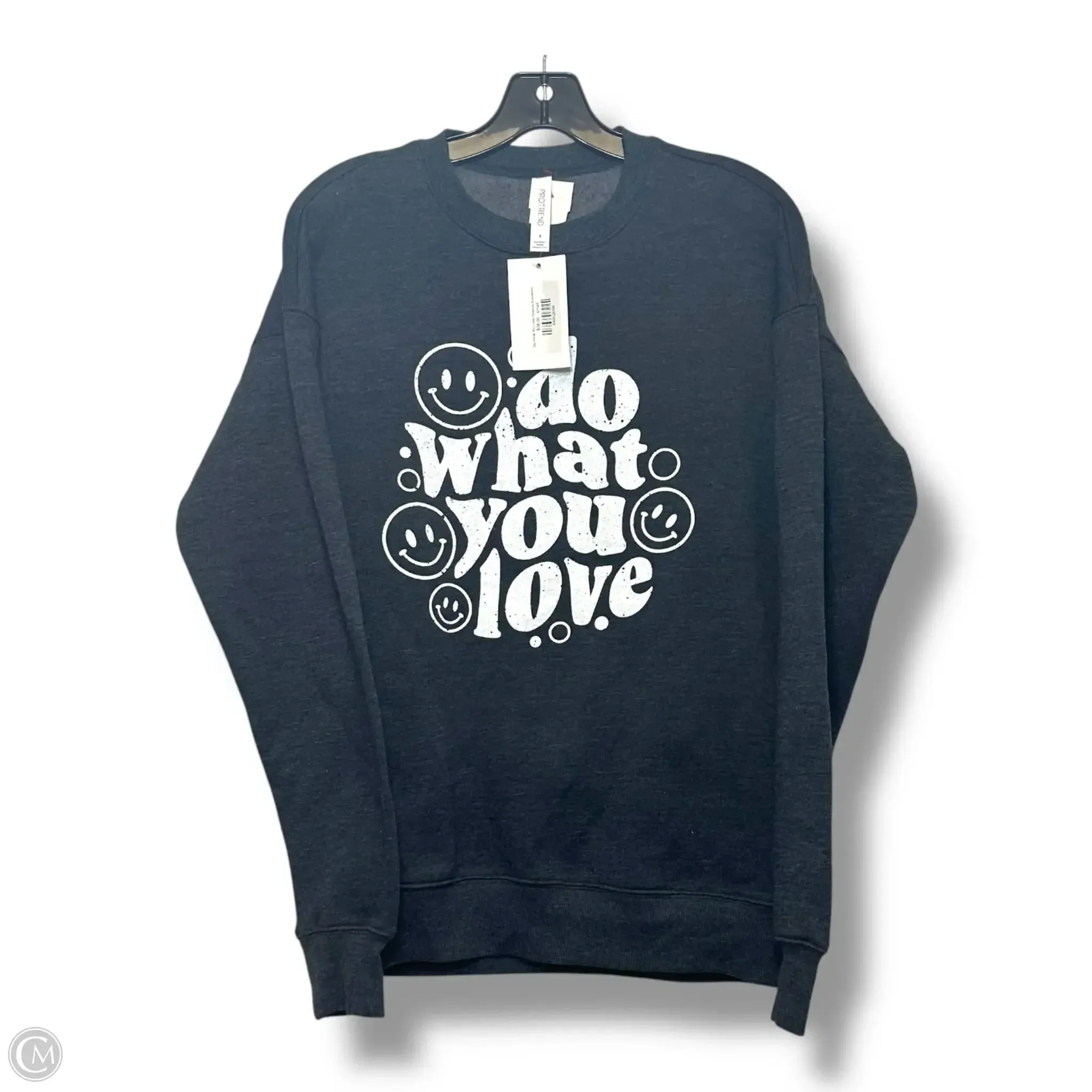 Sweatshirt Crewneck By Clothes Mentor In Grey, Size: S Cloud Core Stage Soul