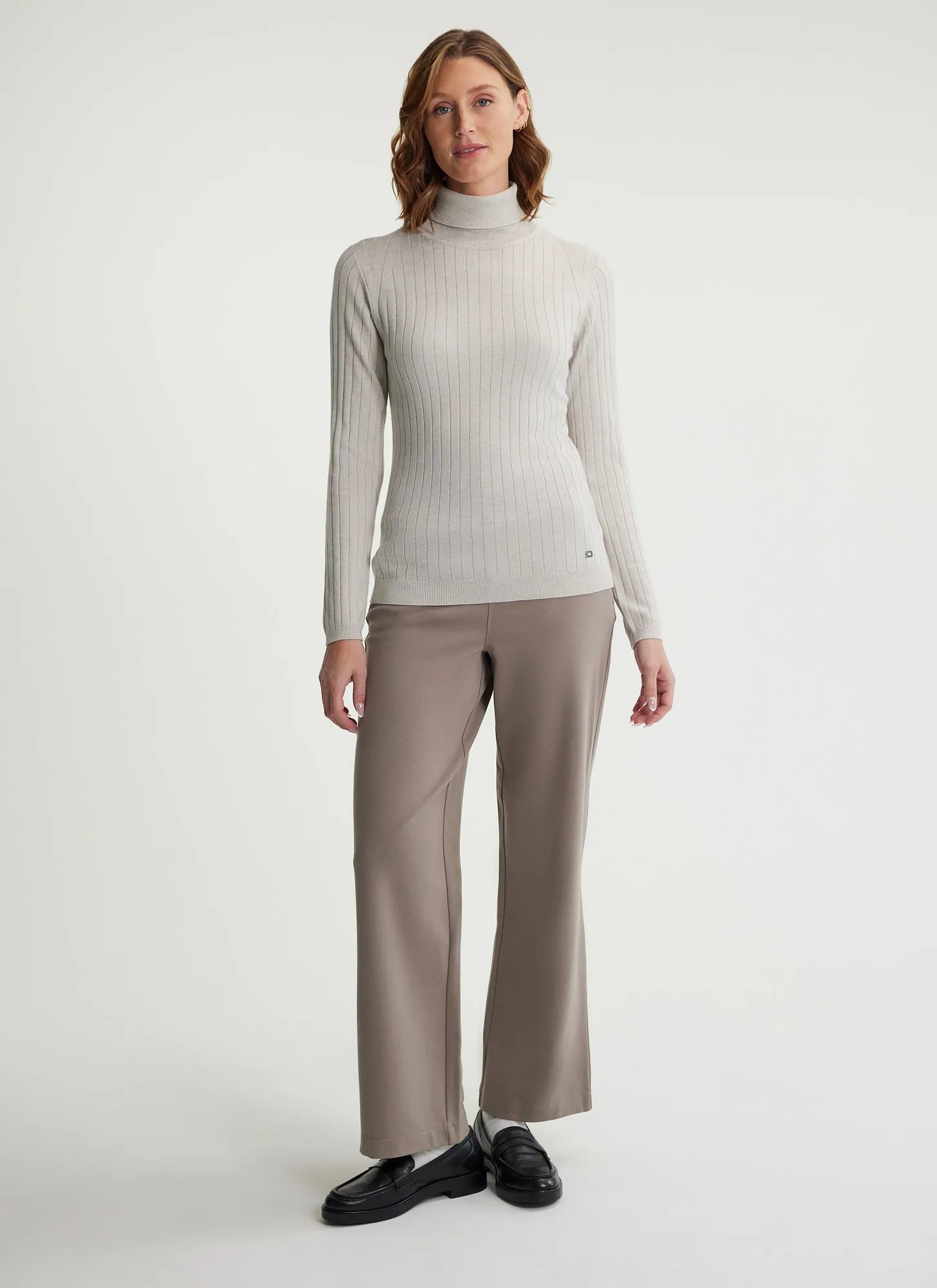 Simple Fashion Self Love Chandail l??ger col roul?? ISLA