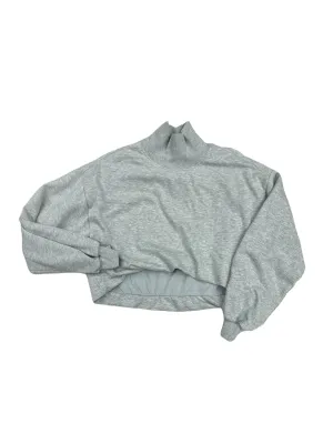 Sweatshirt Collar By Pilcro In Grey, Size: S Smart Wear World Edge