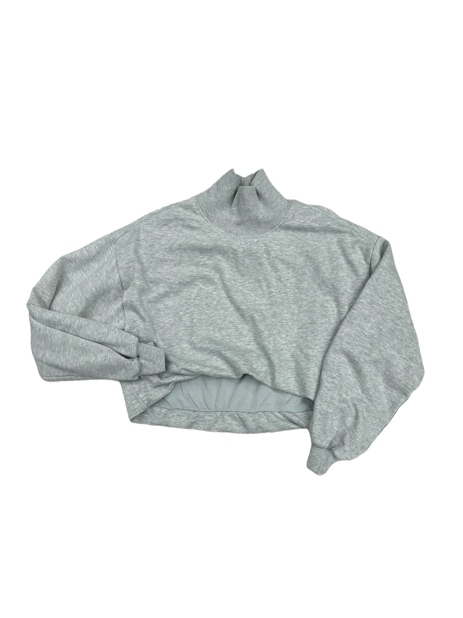 Sweatshirt Collar By Pilcro In Grey, Size: S Smart Wear World Edge
