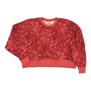 Athletic Sweatshirt Crewneck By Under Armour In Pink, Size:L All Day