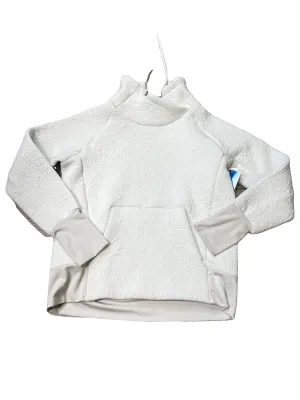 Sweatshirt Collar By Athleta In White, Size: Xs WindResistantWeave
