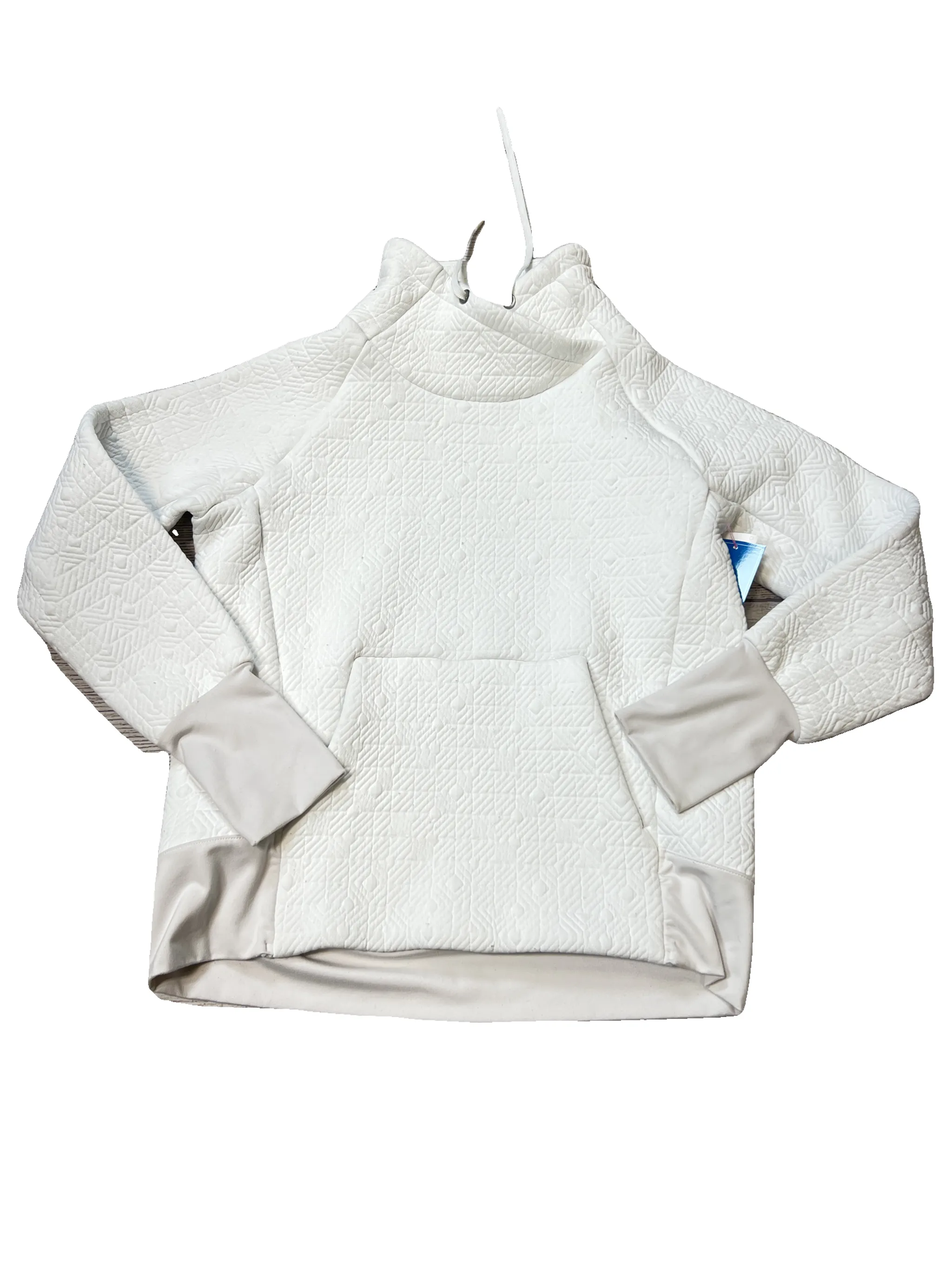 Sweatshirt Collar By Athleta In White, Size: Xs WindResistantWeave