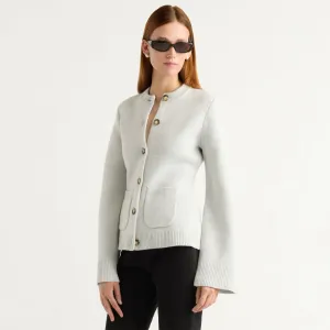Sustainable Production Certified Eames Organic Cotton-Wool Cardigan