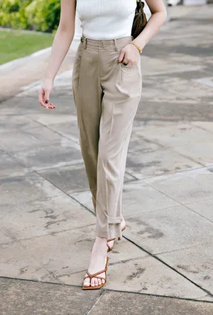 Seasonal Fashion MoistureControl Lining Romi Pants - Camel