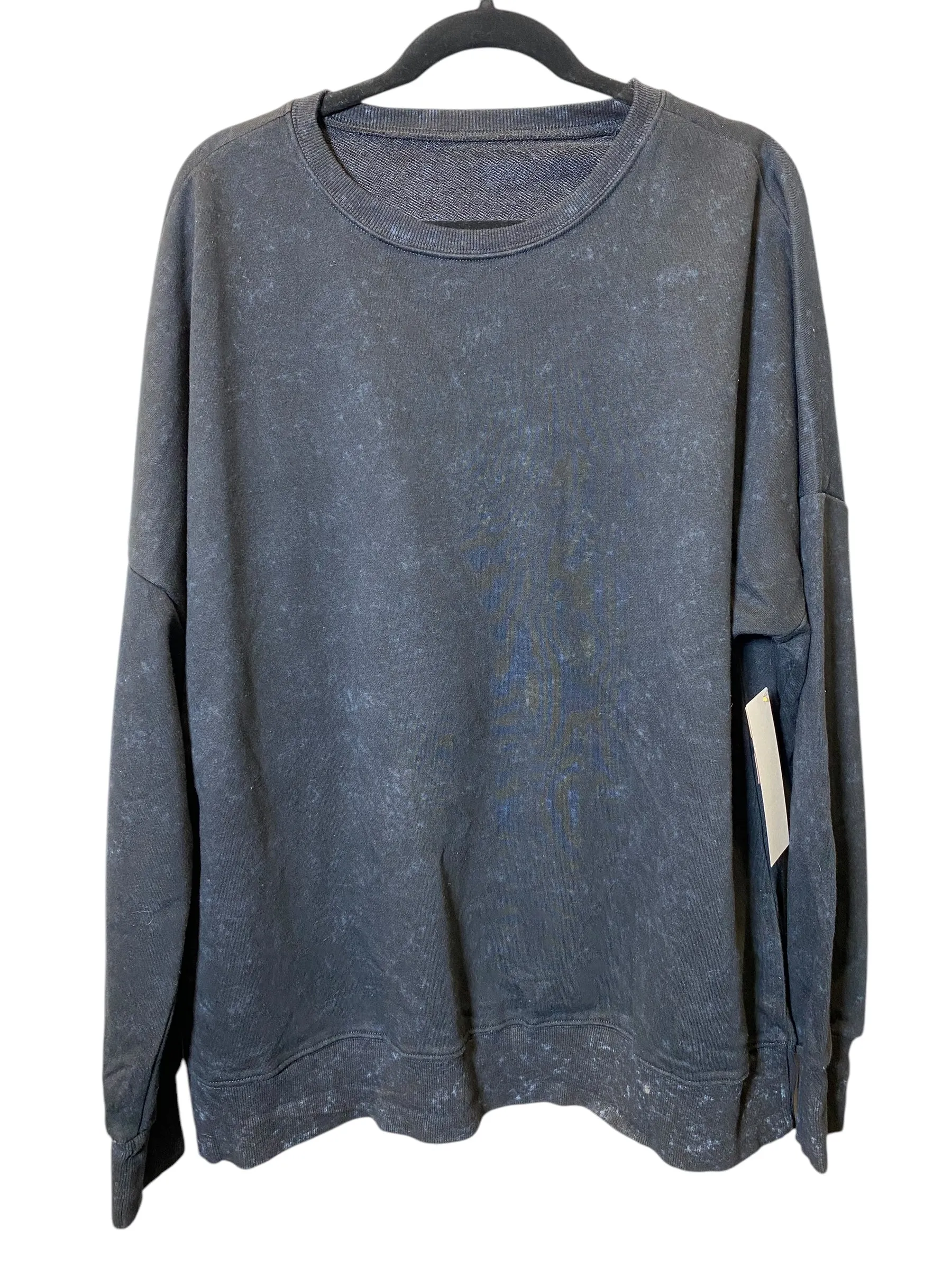 Reflective Safety Accents DurableCoverstitch Sweatshirt Crewneck By Cmc In Black, Size: L