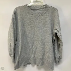 Sweatshirt Crewneck By Aerie In Grey, Size: Xs AntiStatic Cloth MultiPocket System