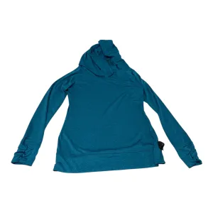 MinimalistDesign Athletic Sweatshirt Hoodie By Champion In Blue, Size: S