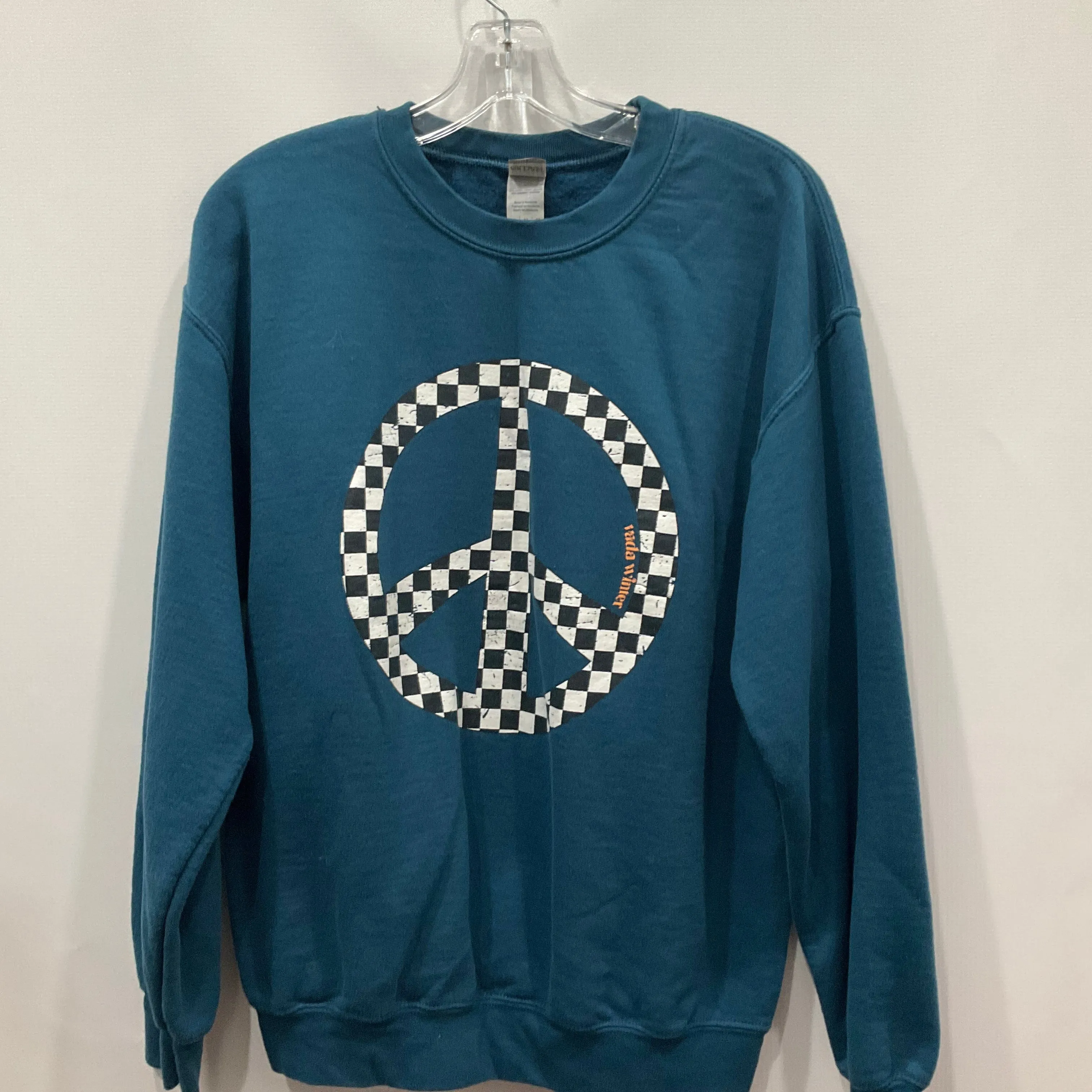 Blue Sweatshirt Crewneck Cmc, Size M Relaxing Wear