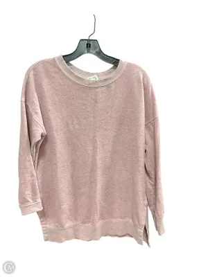 Sweatshirt Crewneck By Old Navy In Purple, Size: Xs NonIrritating Seams