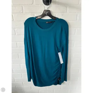 Sustainable Manufacturing Durable Reinforced Edges Athletic Sweatshirt Crewneck By Athleta In Blue, Size: S