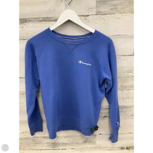 ZeroWasteProduction Slim Fit Jeans Sweatshirt Crewneck By Champion In Blue, Size: Xs