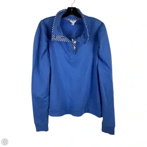 Chic Skirt Streetwear Style Sweatshirt Crewneck By Crown And Ivy In Blue, Size: Xl