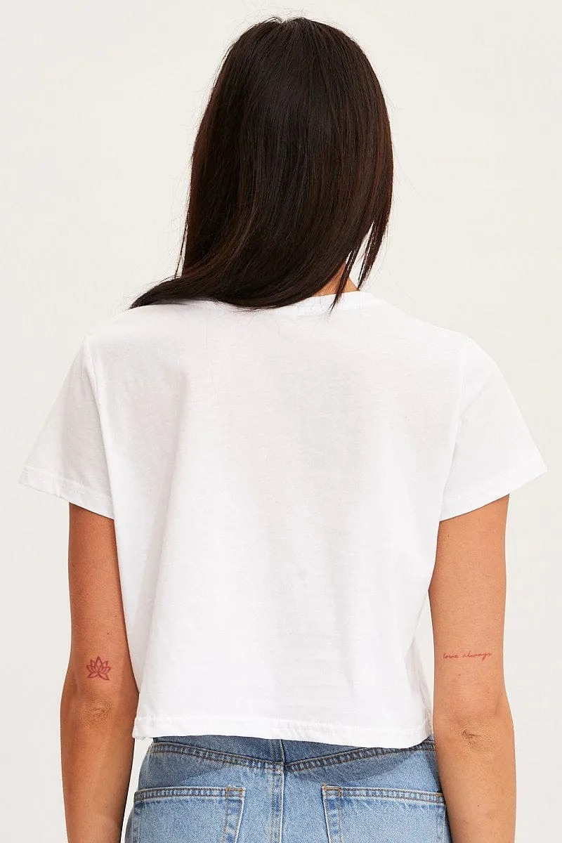 Comfy Wear Weather resistant White T-Shirt Short Sleeve