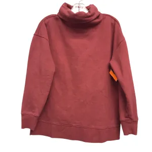 Sweatshirt Collar By Athleta In Red, Size:S LowMaintenanceMaterial Reinforced Stress Points