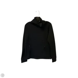 Evening Glow Late Breeze Sweatshirt Collar By Athleta In Black, Size: Xxs