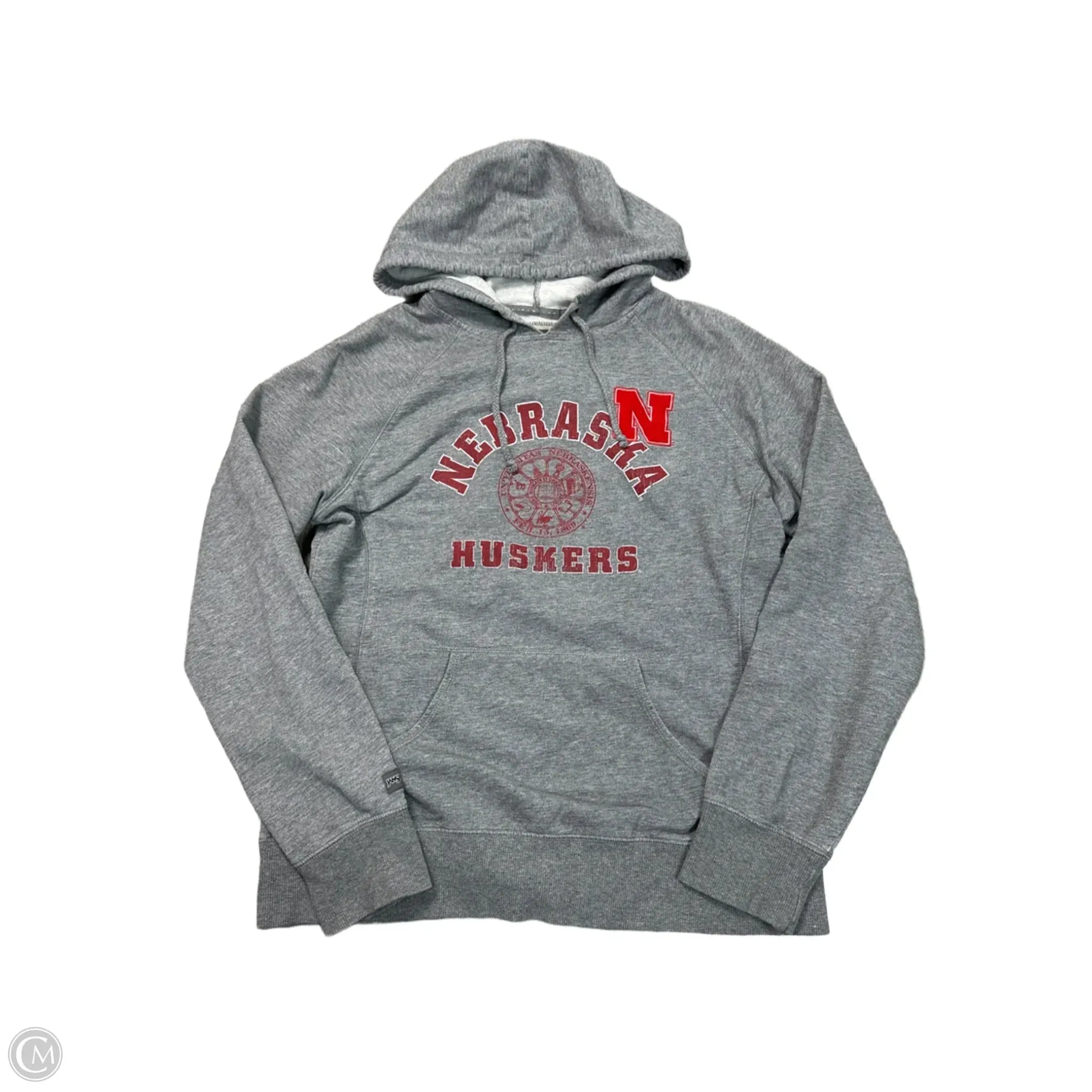 Athletic Sweatshirt Hoodie By JANSPORT In Grey, Size: M Comfortable Sleep