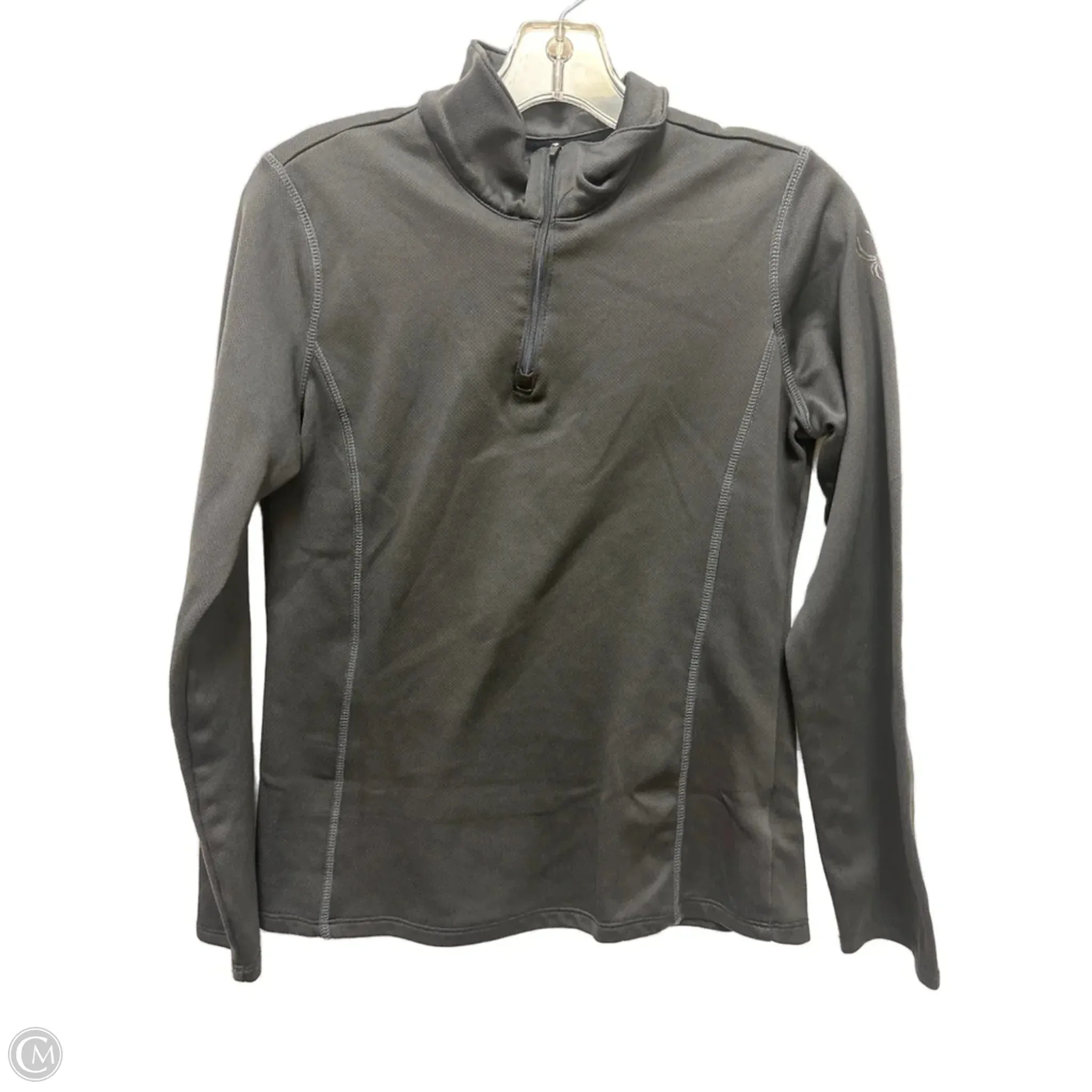 Athletic Sweatshirt Collar By Spyder In Grey, Size: S Work-Ready Self Love