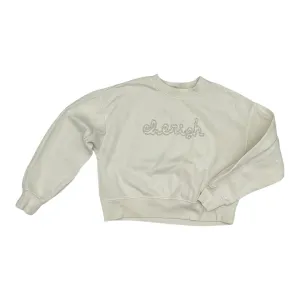 Sweatshirt Crewneck By Divided In White, Size:S Comfort Fit