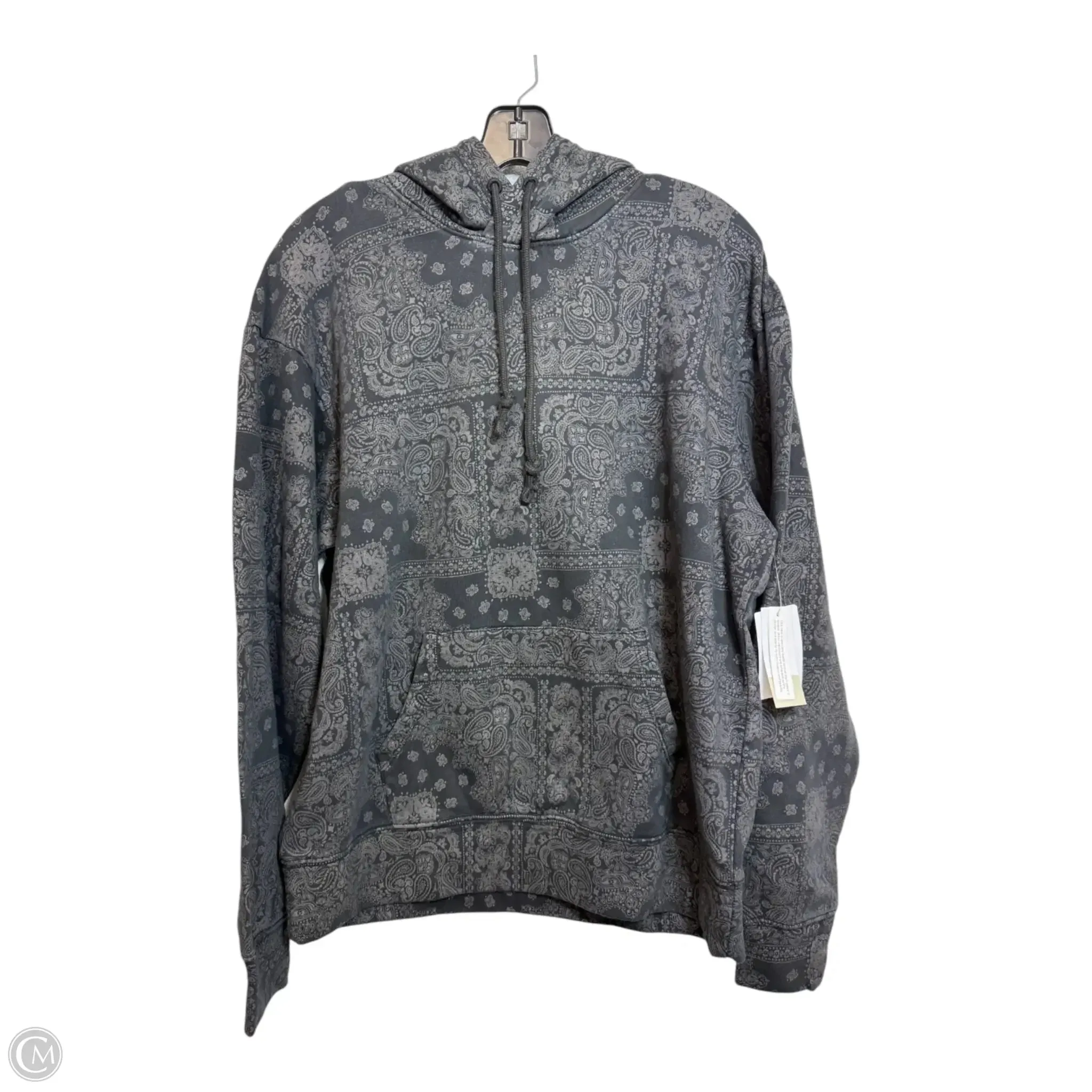 Dad Core Sweatshirt Hoodie By Bp In Grey, Size: M
