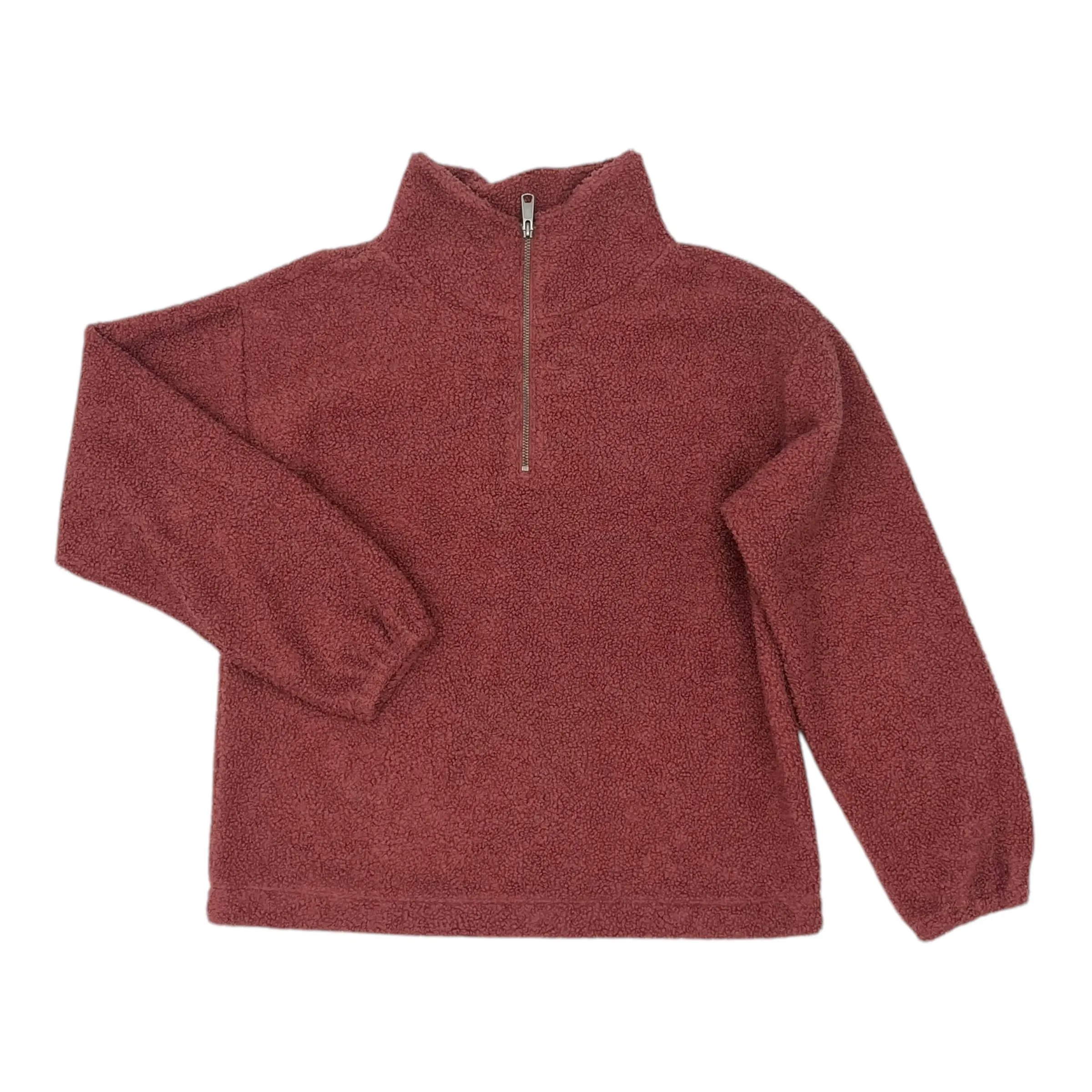 Zero Waste Sweatshirt Collar By Loft In Pink, Size:S