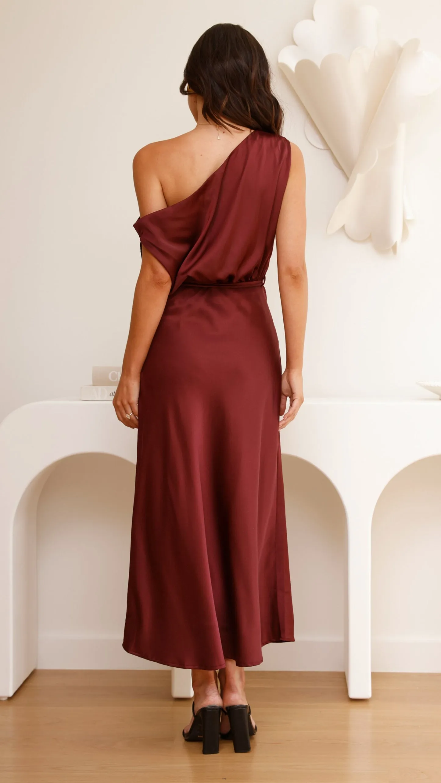 Bead Shine Jade Shine Prudence Maxi Dress - Wine