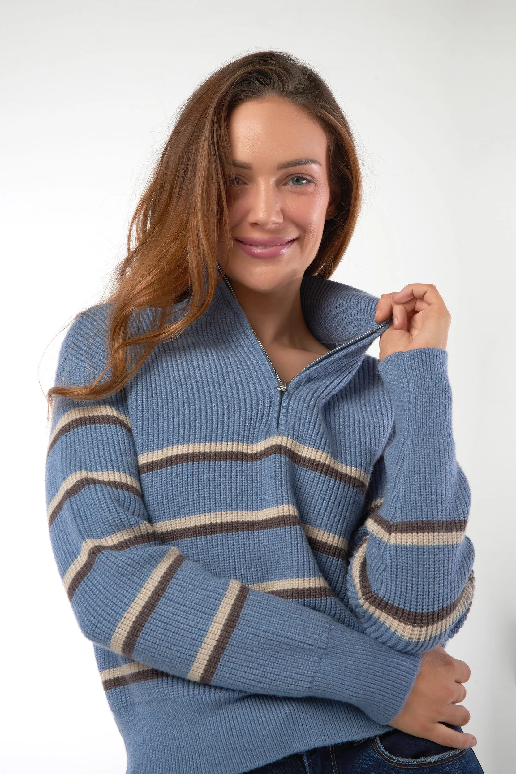 Chandail ray?? avec zip - COZY-Y2 - (E-B5) Ultimate Layer
